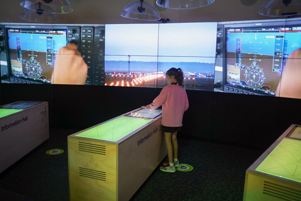 WSI Airport Experience Centre is an educational hub offering an interactive experience to learn more about the airport 