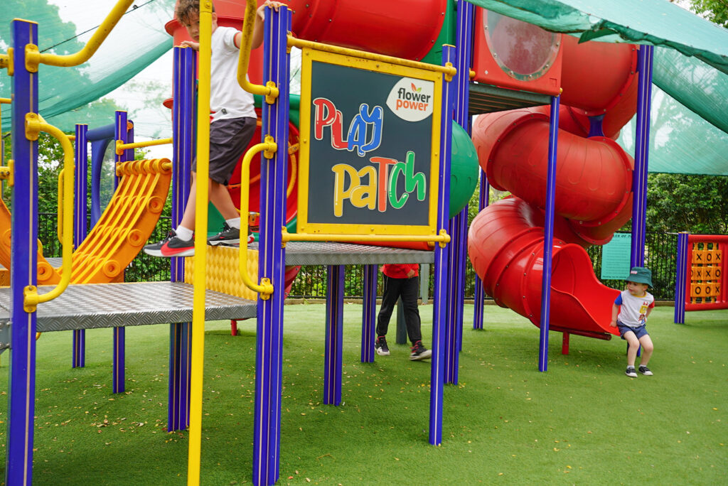 Playground at the cafe