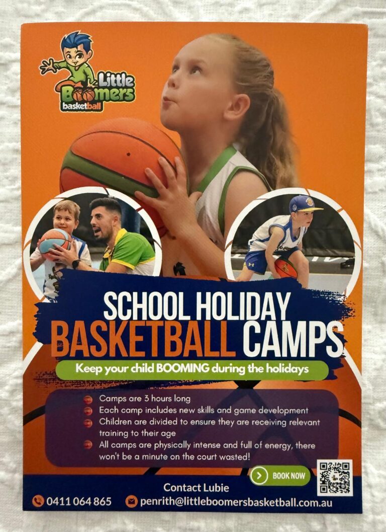 Little Boomers Basketball School Holiday Camps