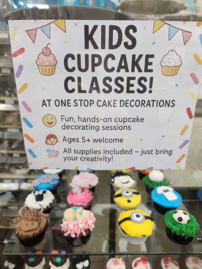 Kids cupcake classes