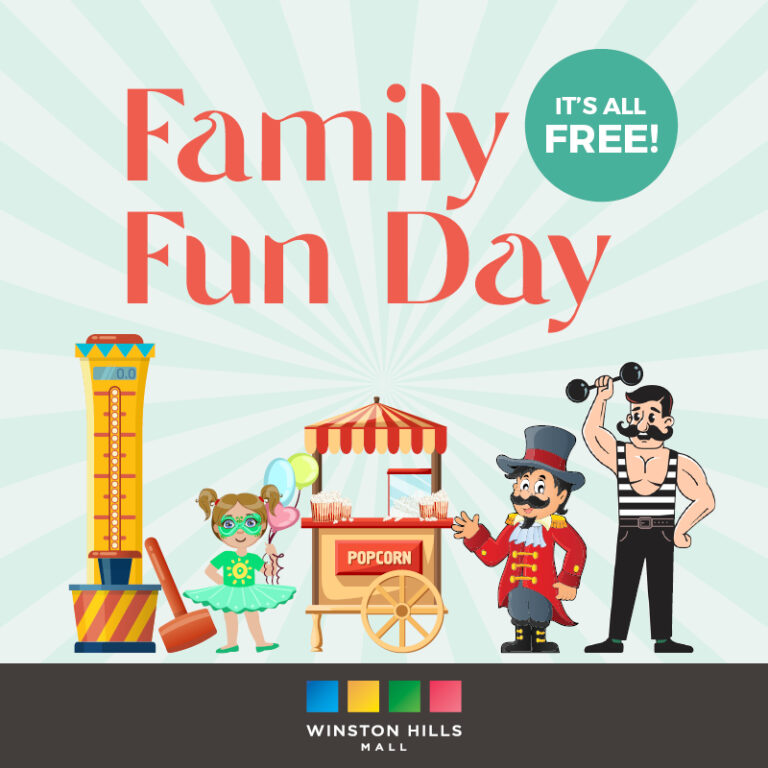 Free Family Fun Day at Winston Hills Mall
